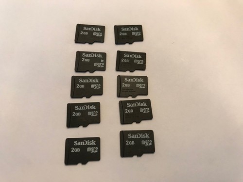 Lotto memorie micro sandisk - 10,