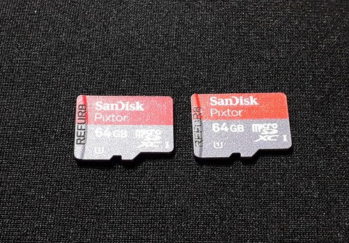 Scheda micro sandisk 64 - micro, x2