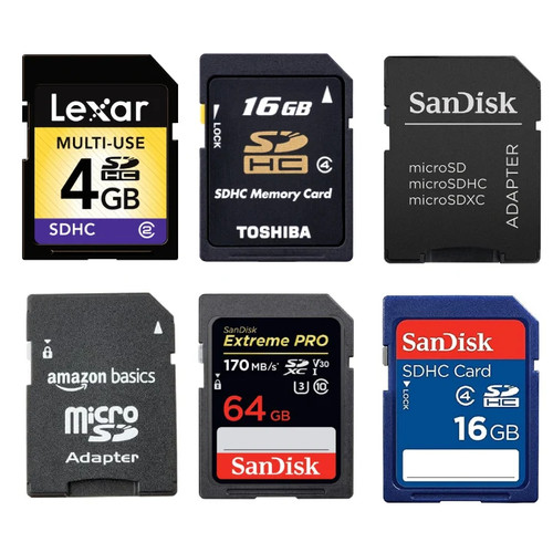 Scheda 16 64 gb e - scheda, 4