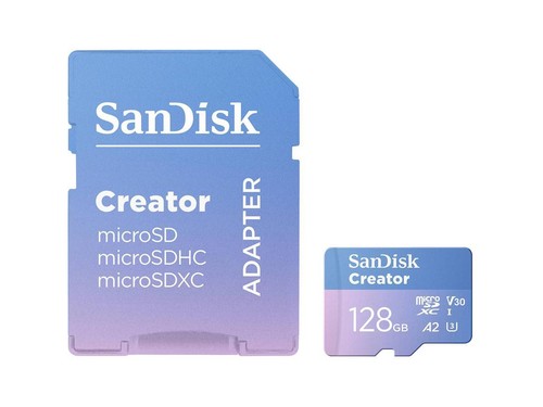 Sandisk 128gb creator - sandisk, scheda