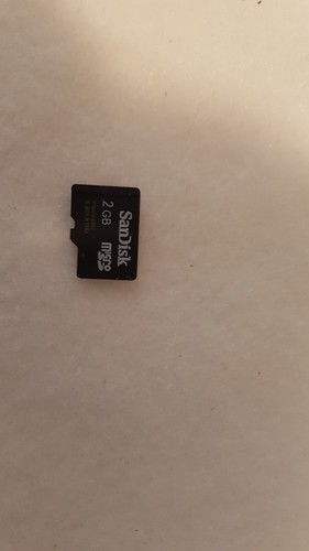 Micro 2gb gb - 2, sandisk
